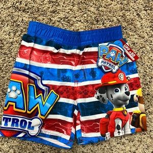 Paw Patrol NWT boys swim trunks